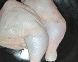 A picture of step 3 of Golden chicken with veggies.