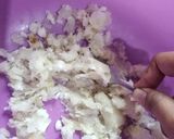 Foto langkah ke 3 dari resep Lapis Ketan Ubi Karamel.