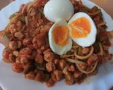 Foto del paso 9 de la receta Pasta con soja texturizada y huevo