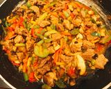 A picture of step 10 of Lean Diced Beef stir fry.