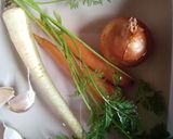 Zöldséges-vöröslencsés köles (vegán) recept fázis 1 fotója
