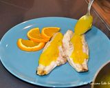 A picture of step 6 of Sea Bass Fillets with Orange Sauce.