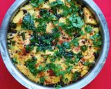 A picture of step 4 of Instant Khaman Dhokla.
