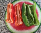 Foto del paso 2 de la receta: Ceviche de salmón y camarón al natural