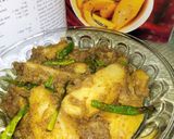 A picture of step 7 of Nepalese Potatoes.