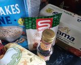 Étcsokis-piros áfonyás zabkeksz recept fázis 1 fotója