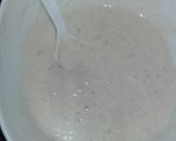A picture of step 2 of Eggless Banana Pancake.