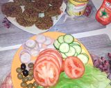 Pas rețetă Falafel în lipie 4 fotografie
