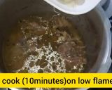 A picture of step 2 of Beef Stock (Yakhni).