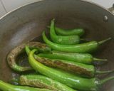 A picture of step 1 of Chillies and Potatoes.