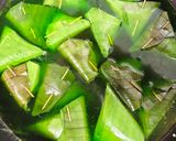 Foto langkah ke 6 dari resep Lupis Ketan Pandan.