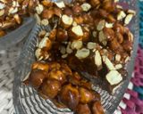 A picture of step 4 of Chana chikki (Chickpea Brittle).