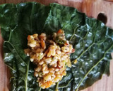 Foto del paso 9 de la receta: Rulos de hojas de col rizado con arroz y hortalizas
