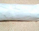 A picture of step 6 of 5 minute cake in frying pan(Swiss roll).