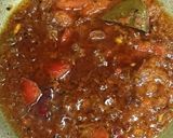 A picture of step 6 of Cauliflower green peas curry.