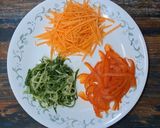 A picture of step 4 of Vietnamese Fresh Spring Rolls.