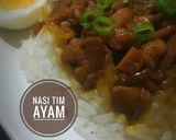Foto langkah ke 5 dari resep Nasi Tim Ayam Kampung #PR_adakecapmanisnya.
