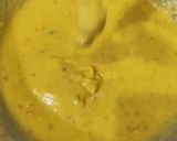 A picture of step 4 of Palak pakoras.