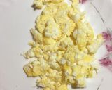 A picture of step 2 of Eggy Pasta.
