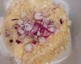 Vegyes Sült halas gyümölcsös tál bacon-nal és zöldségekkel sütve recept fázis 2 fotója