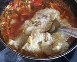 A picture of step 2 of Eggplant curry with millet roti(Ringadano oro bajra na rotla).