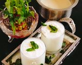 A picture of step 5 of Smoke masala chaas /buttermilk (masala lassi).