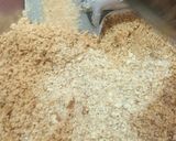 A picture of step 5 of Wheat flour jaggery pinni (gud laduu) आटा गुड़ पिन्नी.