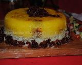 A picture of step 20 of Persian upside down rice (Tahchin-e Morgh).