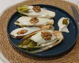 Foto del paso 5 de la receta: Endivias a la plancha con emulsión de aquafaba al emmental y nueces