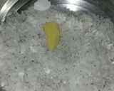 A picture of step 5 of Chocolate burfi using parle g biscuit 🍪.