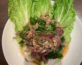 รูปขั้นตอนการทำที่ 8 ของ ลาบหมูสับ