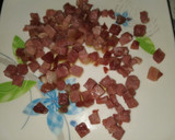 Foto del paso 2 de la receta: Crema de coliflor doble jamón/quesos