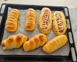 Foto langkah ke 5 dari resep Sosis buns simple.