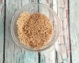 A picture of step 1 of Samak Kheer.