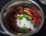 A picture of step 2 of Plum Juice.