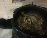 A picture of step 7 of Murg Kali mirch.