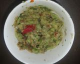 A picture of step 8 of Sweet Corn and Paneer Quesadillas with Salsa and Guacamole.