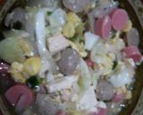 Foto langkah ke 5 dari resep Capcay telur kuah kental.