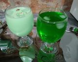A picture of step 6 of Elaichi ka sharbat💚🍸.