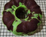 Foto langkah ke 9 dari resep Bolu Kukus Marmer Pandan Cokelat.