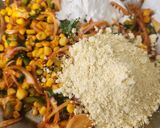 A picture of step 2 of Crispy Corn, Bell Pepper, and Onion Fritters – Corn Capsicum Onion Fritters – Monsoon Munching – Ready in 15 Minutes.