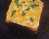 A picture of step 3 of Masala Bread.
