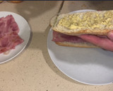 Foto del paso 4 de la receta: Bocadillo de lacón con queso y mostaza