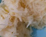 A picture of step 3 of Semolina pop sticks.