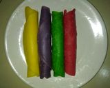 A picture of step 5 of Coconut rolls (Pelwe).