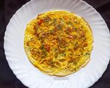 A picture of step 3 of MASALA OMELETTE 🍴.