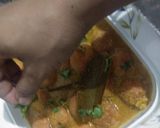 A picture of step 55 of Paneer kofta.
