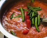 A picture of step 4 of Sindhi Kadhi.