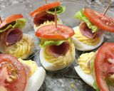 Foto del paso 4 de la receta: 🎅🏻 Huevos rellenos diferentes 🥚