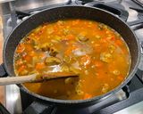 Une image de l'étape 21 de Lentilles Vertes au Veau, Carottes, Tomates et Ananas.